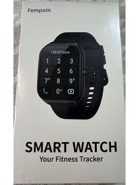 Fempoin P139 Smart Watch 1.96” Fitness Tracker IP68 Bluetooth Call iOS Android